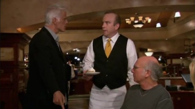Ted Danson, Fred Cross and Larry David in episode 