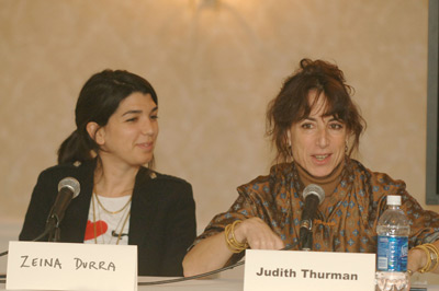 Judith Thurman and Zeina Durra