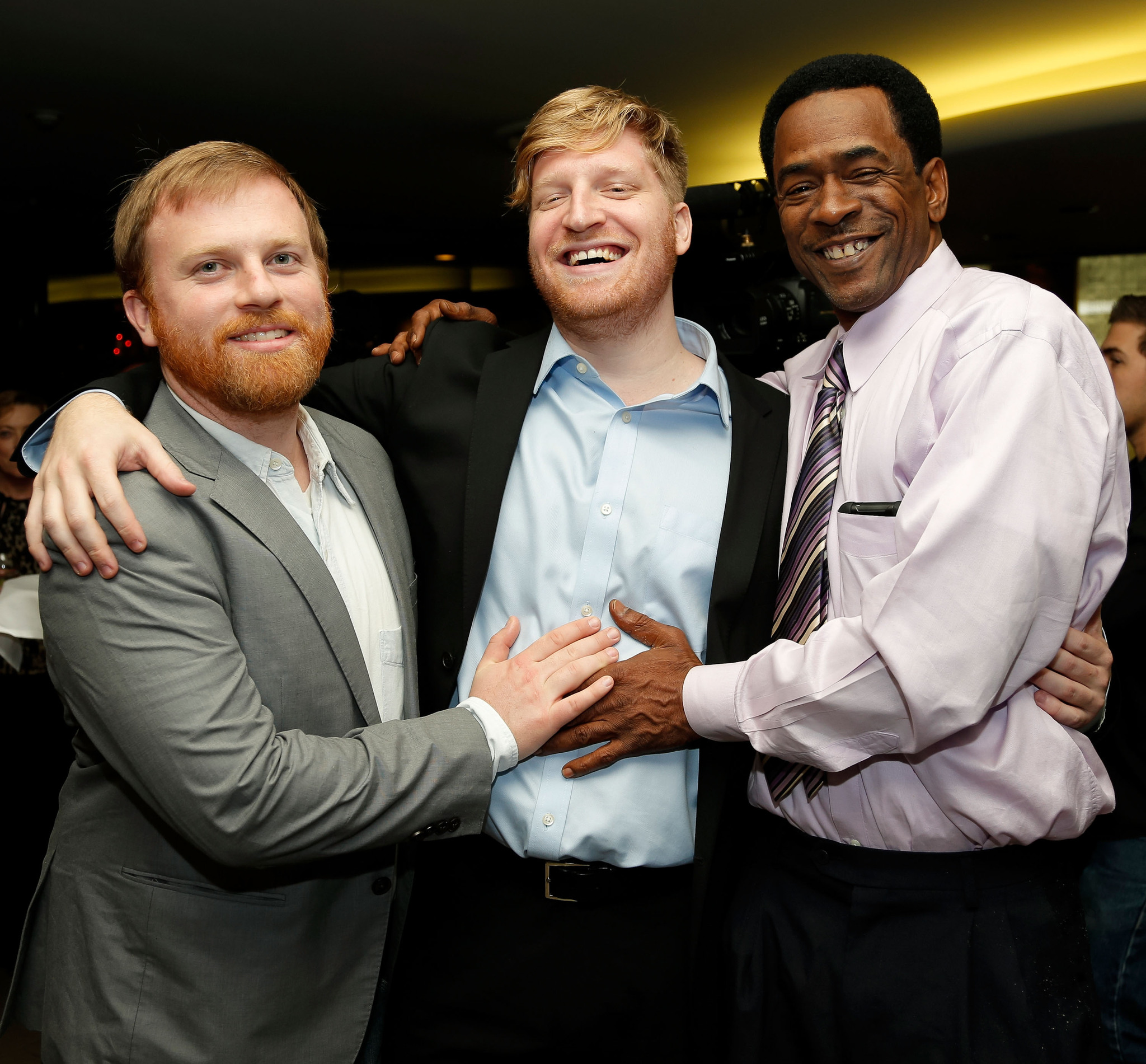 Dan Janvey, Michael Gottwald and Dwight Henry at event of Beasts of the Southern Wild (2012)