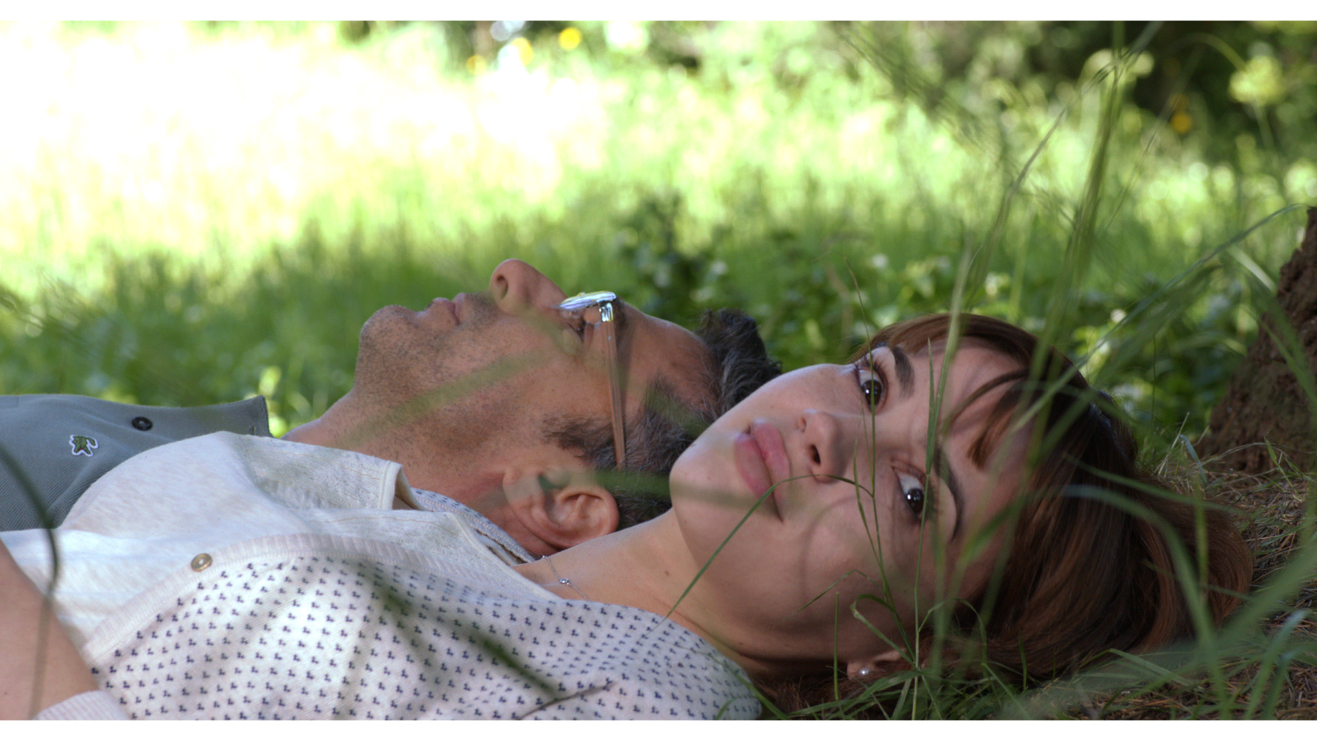 Leonardo Sbaraglia, Celeste Cid. Aire Libre 2014 film by Anahí Berneri.