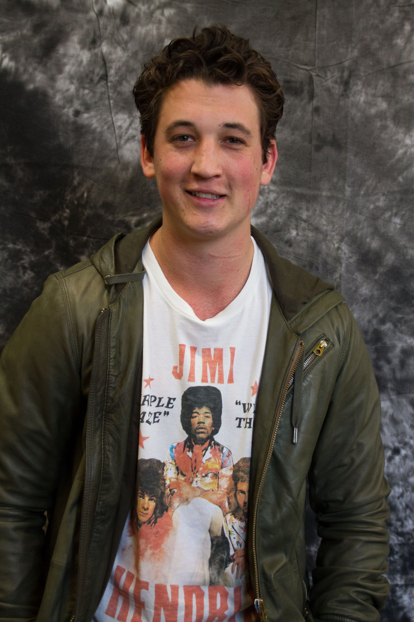 Miles Teller at event of Divergente (2014)