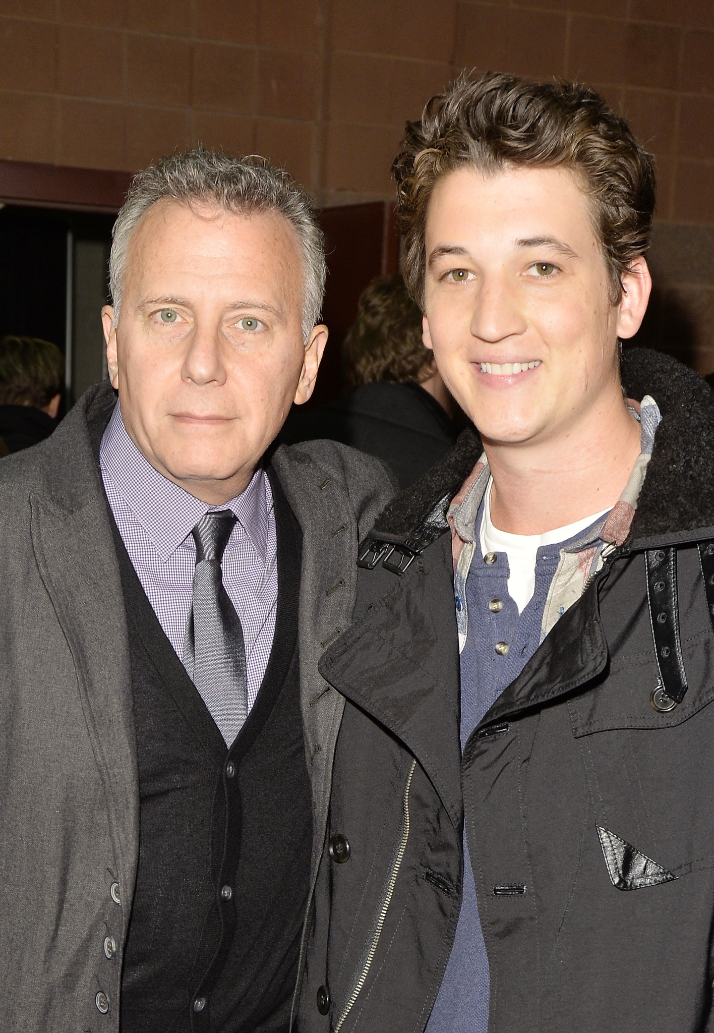 Paul Reiser and Miles Teller at event of Atkirtis (2014)