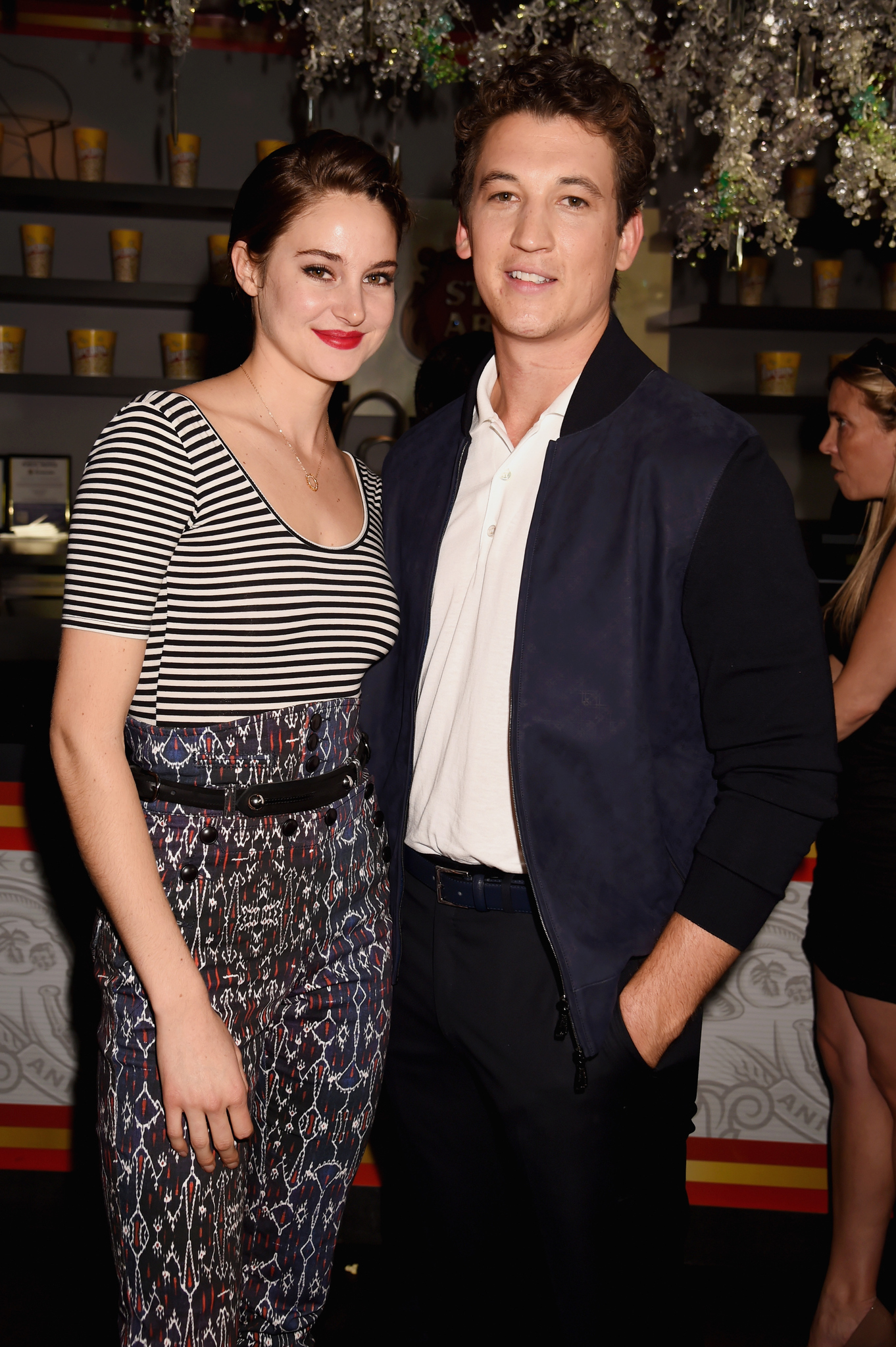 Shailene Woodley and Miles Teller