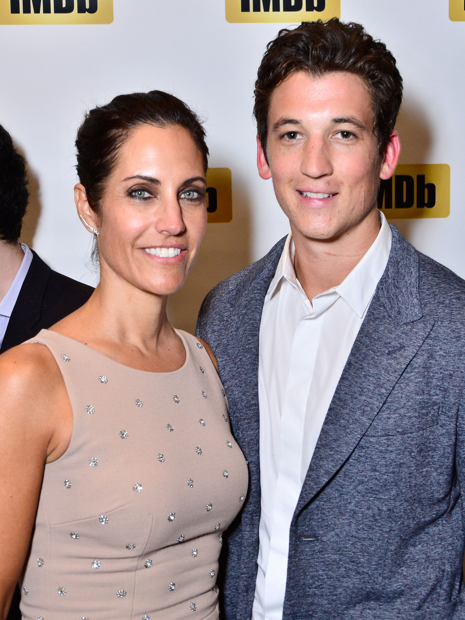 Miles Teller and Tracy Brennan