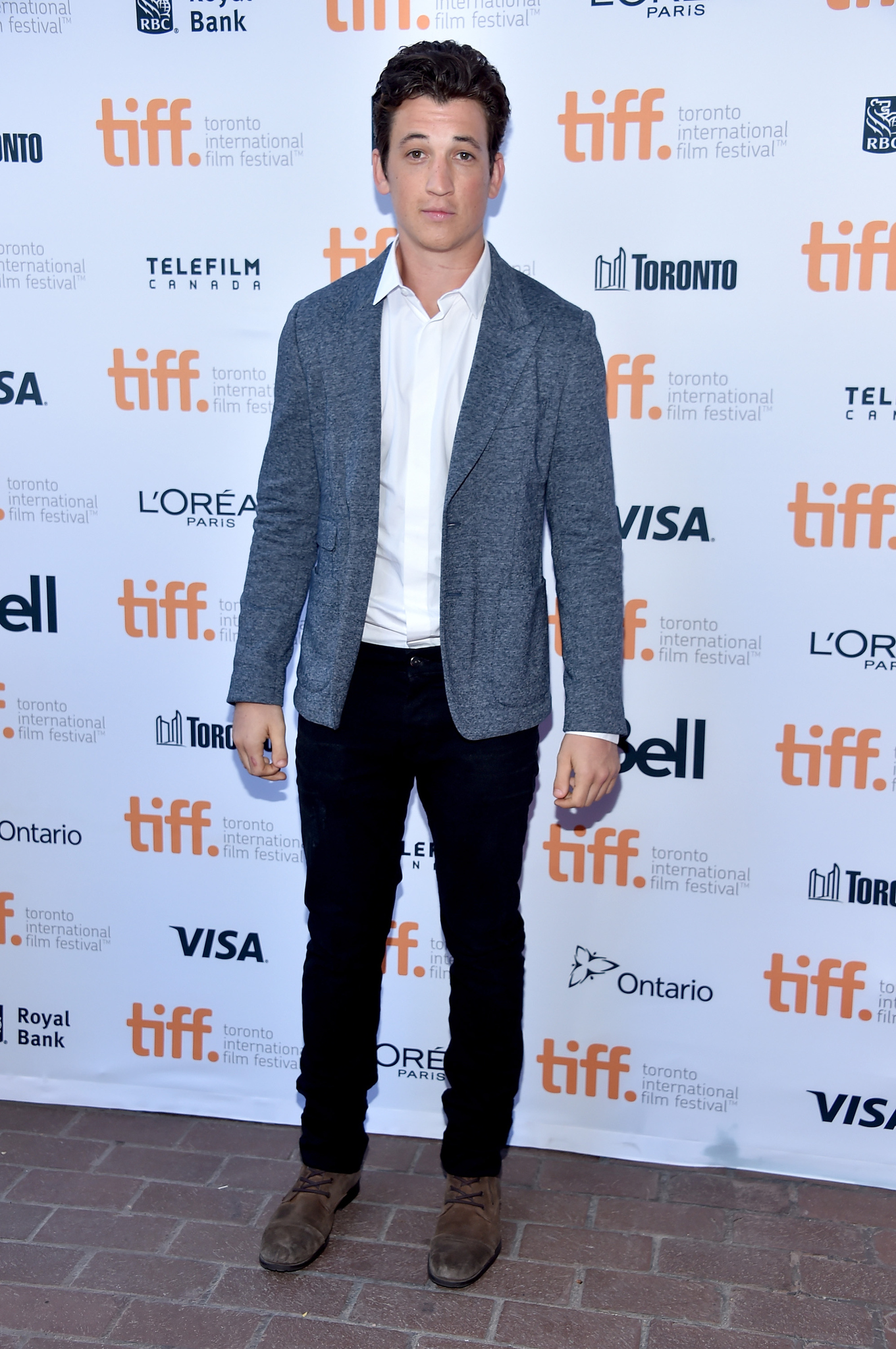 Miles Teller at event of Atkirtis (2014)