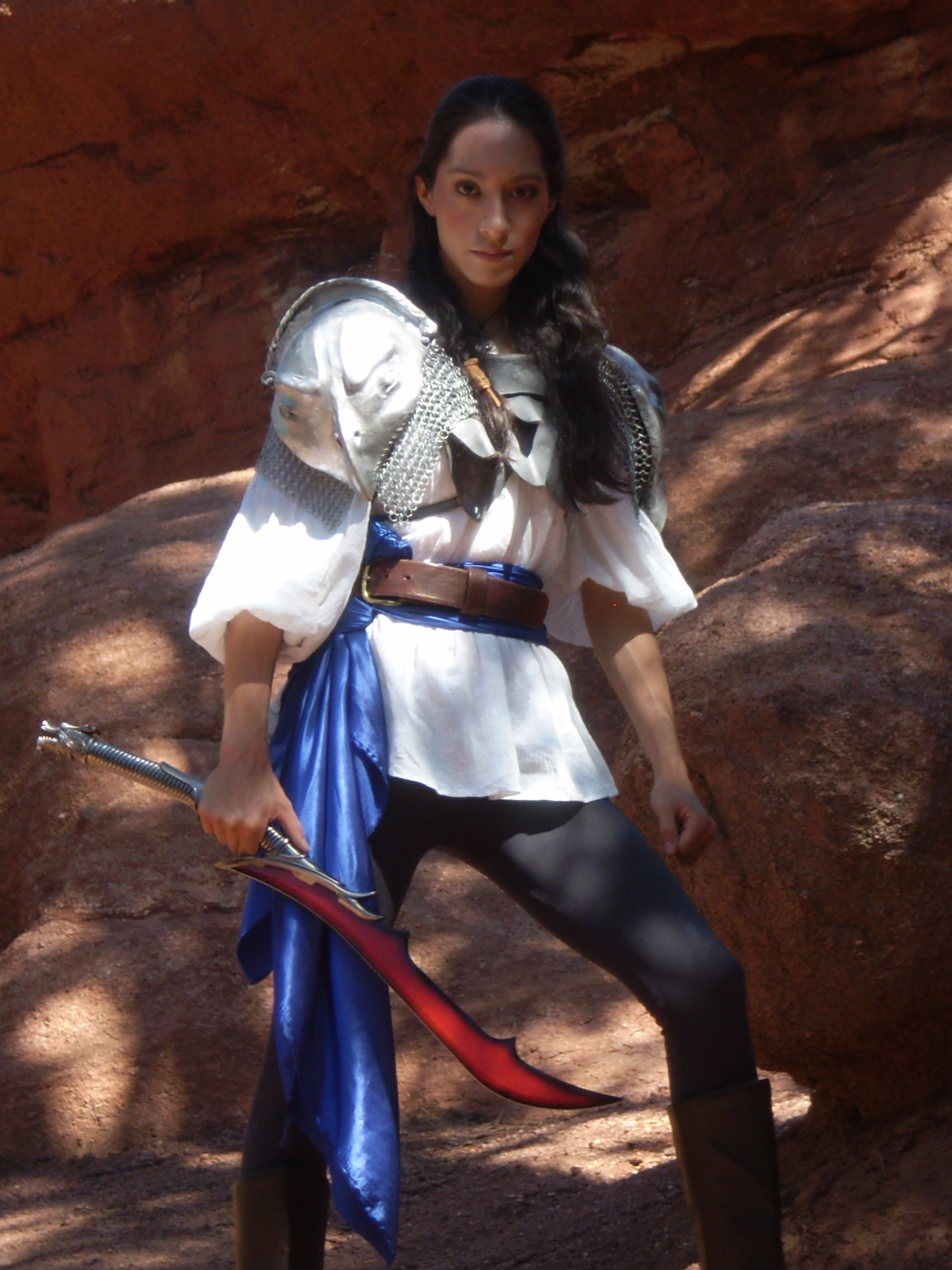 Sara N Salazar as Paladin Princess Isabelle Grayraven from Gathering of Heroes