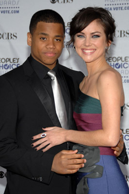 Jessica Stroup and Tristan Wilds