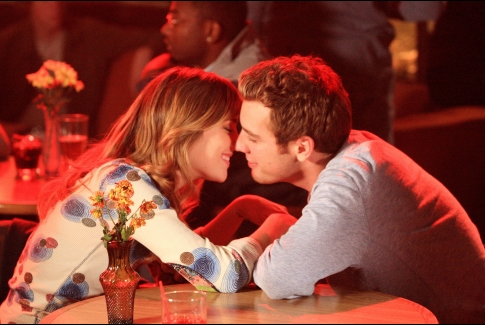 Still of Bret Harrison and Jessica Stroup in Reaper (2007)