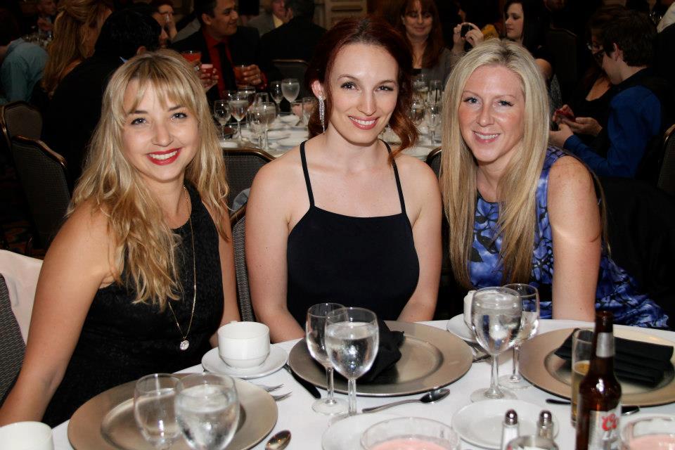Brooke Bishop, Allison Volk and Tara Kimmons at the California Film Awards