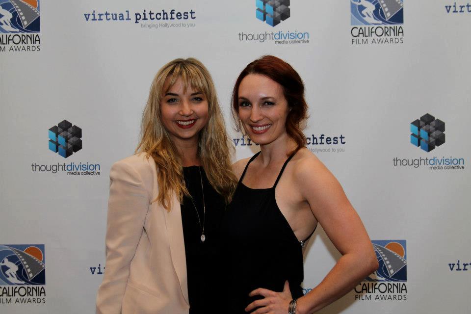 Brooke Bishop and Allison Volk at the California Film Awards