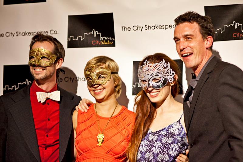 Daniel Landberg, Brooke Bishop, Allison Volk and Colin Martin for The City Shakespeare Company