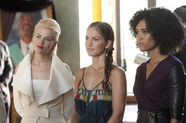 Still of Minka Kelly, Rachael Taylor and Annie Ilonzeh in Charlie's Angels (2011)