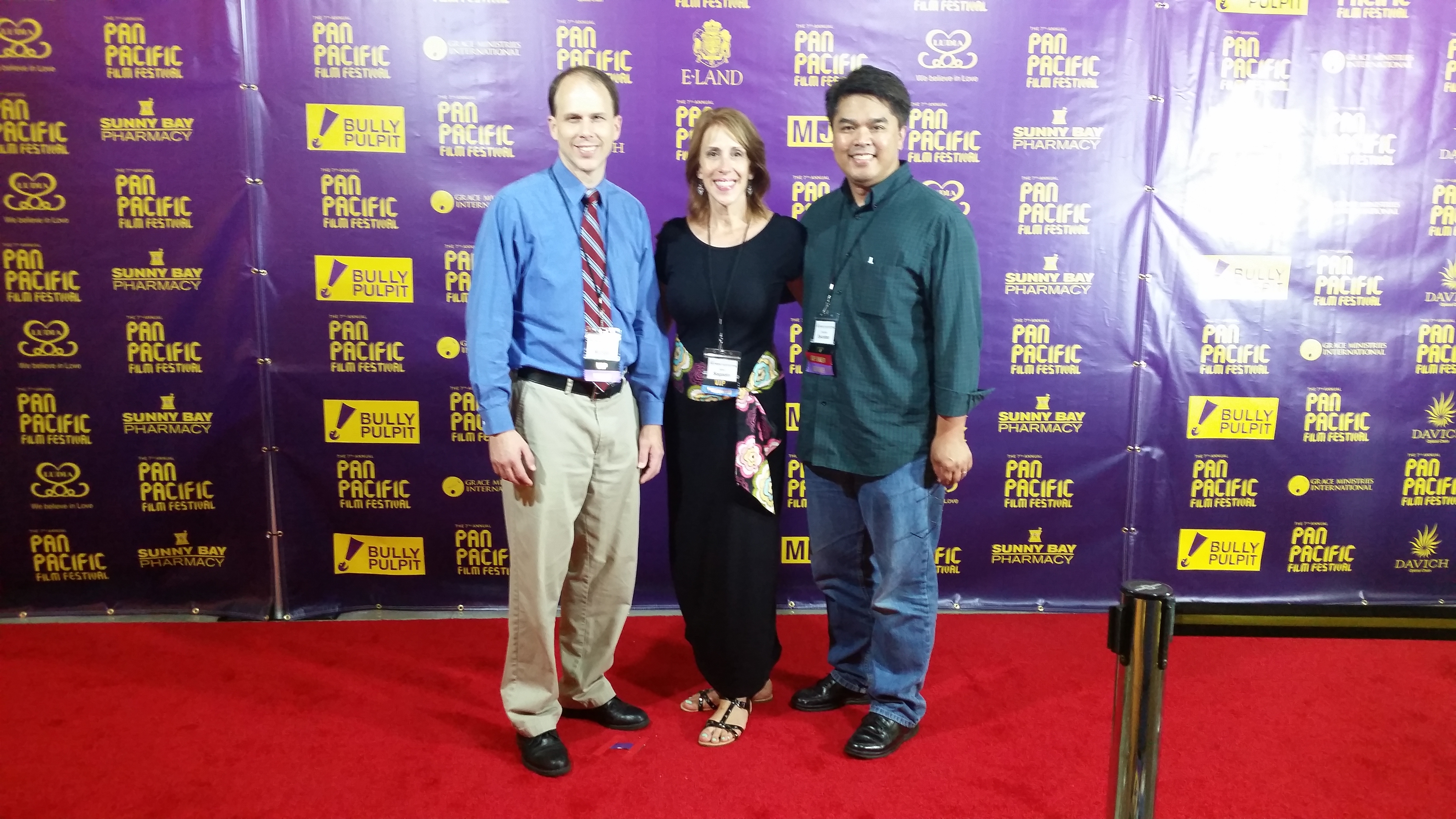 Paul Munger, dir. of Princess Cut and George Escobar dir. of Hero, Alone Yet Not Alone at the PPFF 2015