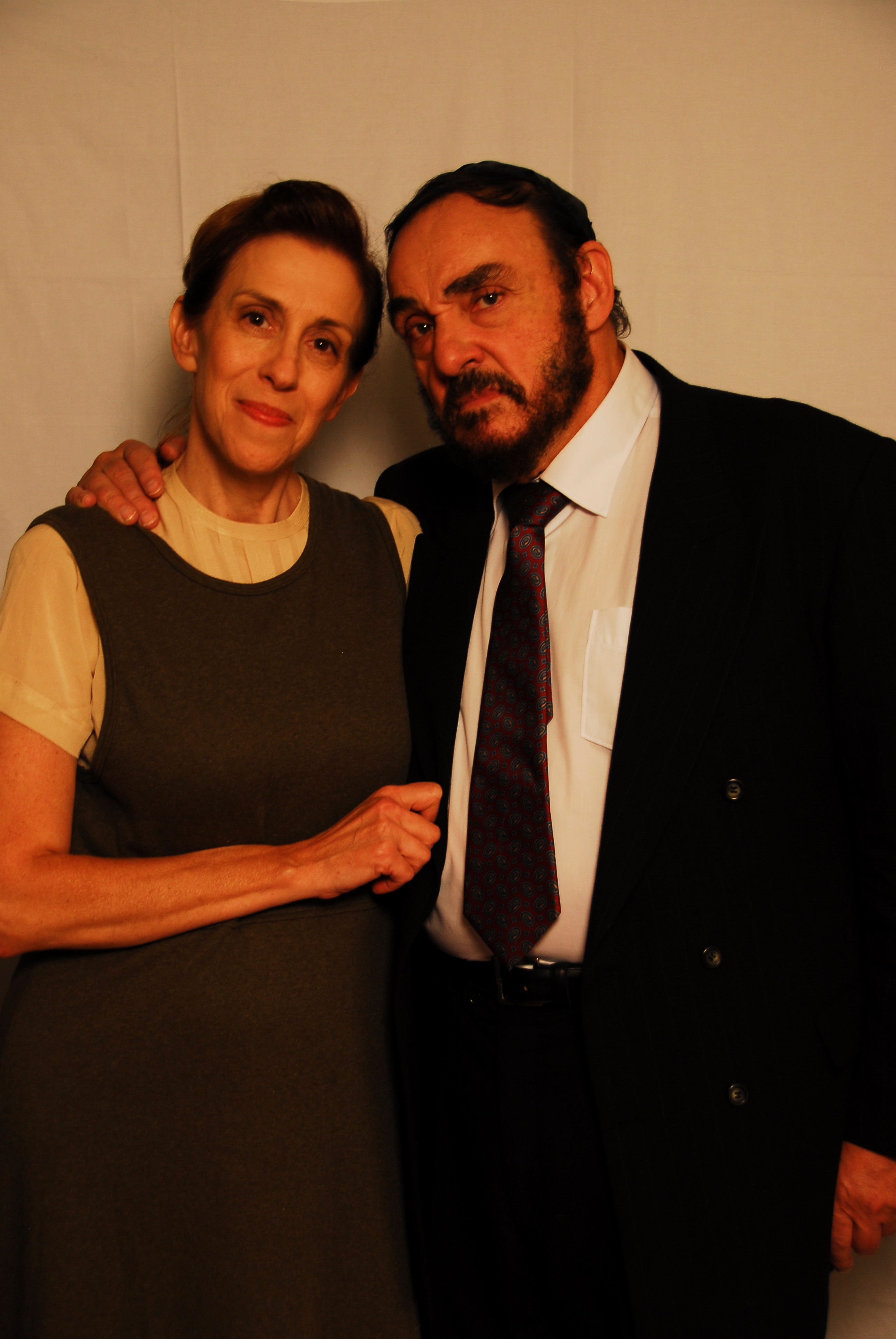 John Rhys-Davies and Mimi Sagadin