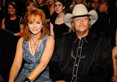 Reba McEntire and Alan Jackson