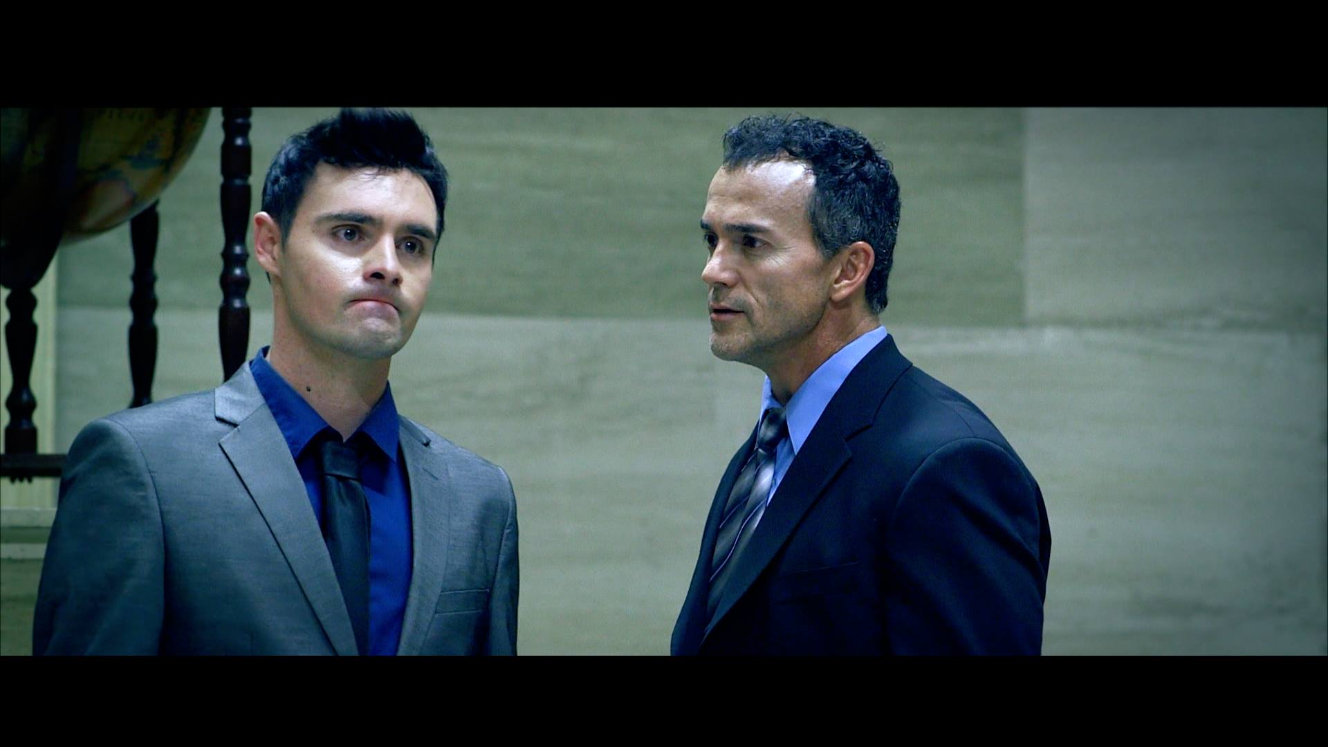 Timothy Woodward, Jr. and Matt Cinquanta in 'BEYOND JUSTICE'