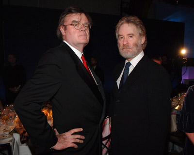 Garrison Keillor and Kevin Klein