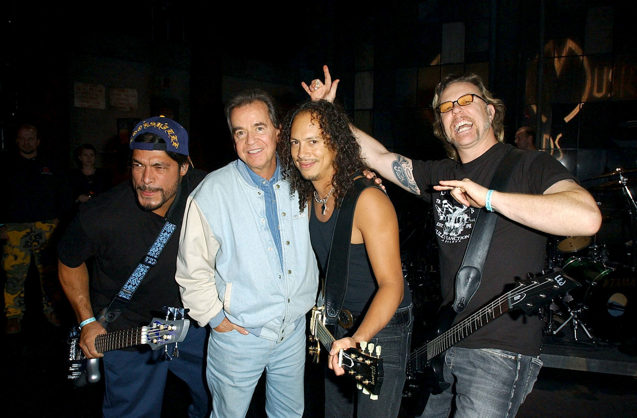 Kirk Hammett, Dick Clark and Metallica