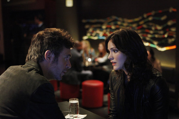 Still of Jack Davenport and Katharine McPhee in Smash (2012)