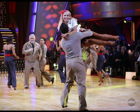 Still of John Ratzenberger and Joey Fatone in Dancing with the Stars (2005)