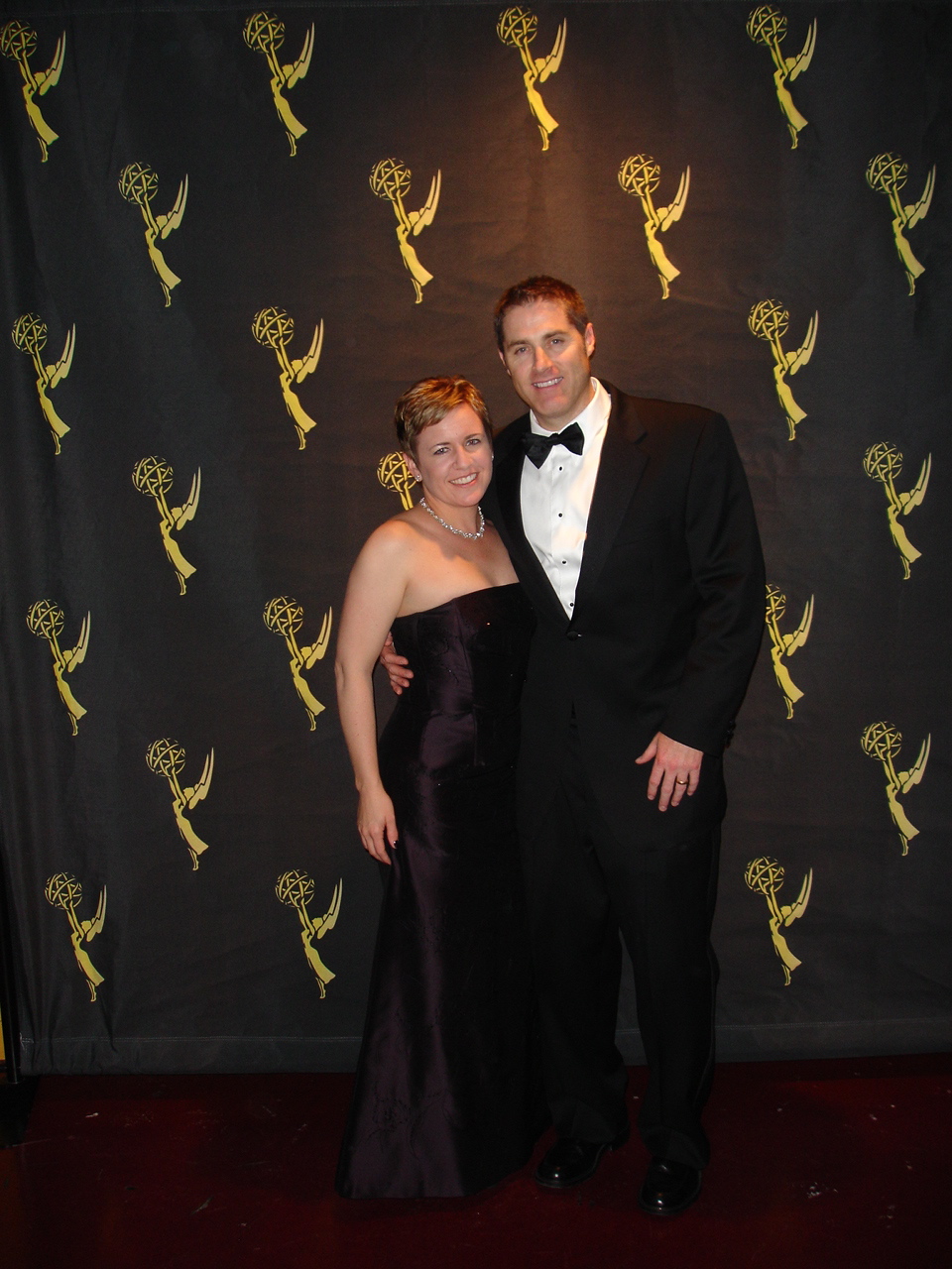 Emmy-Nominated Jo Haskin with husband Kevin Haskin 2008