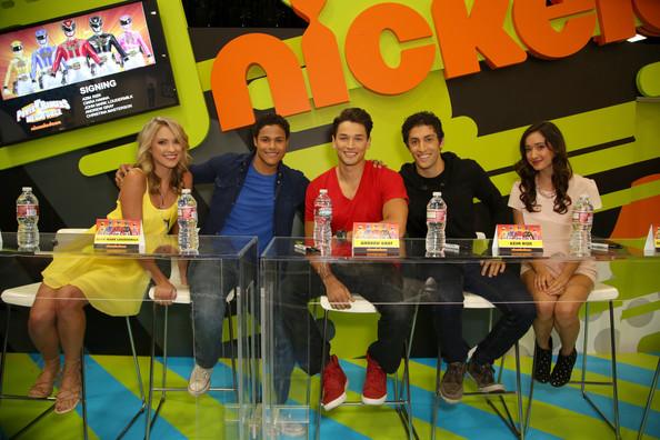 Christina Masterson and cast at San Diego Comic Con