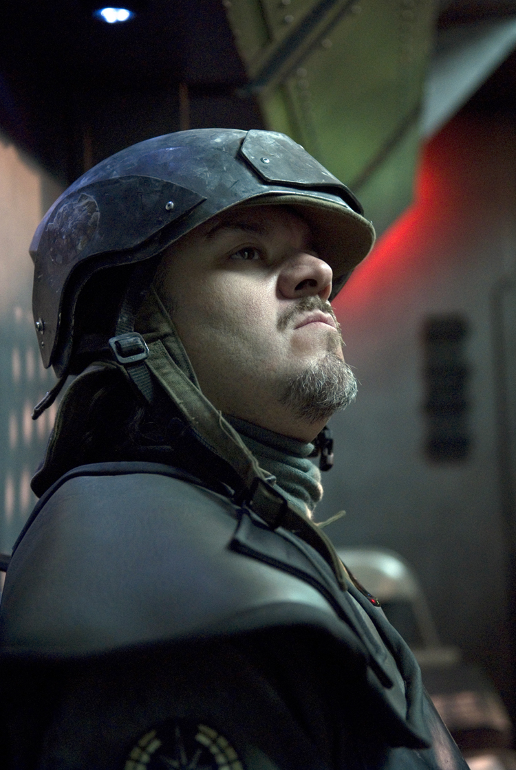 Frank J. Hernandez as Troop Transport Captain in 