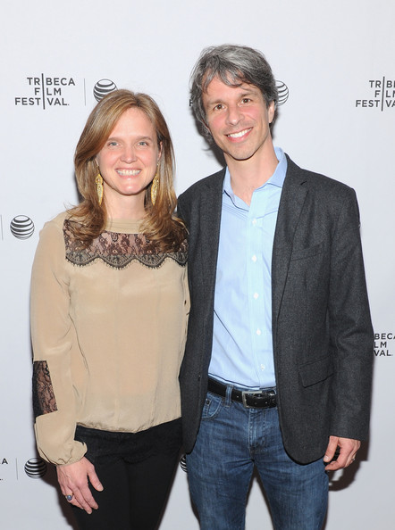 Producer Elizabeth Martin and Director Marshall Curry at premiere of 