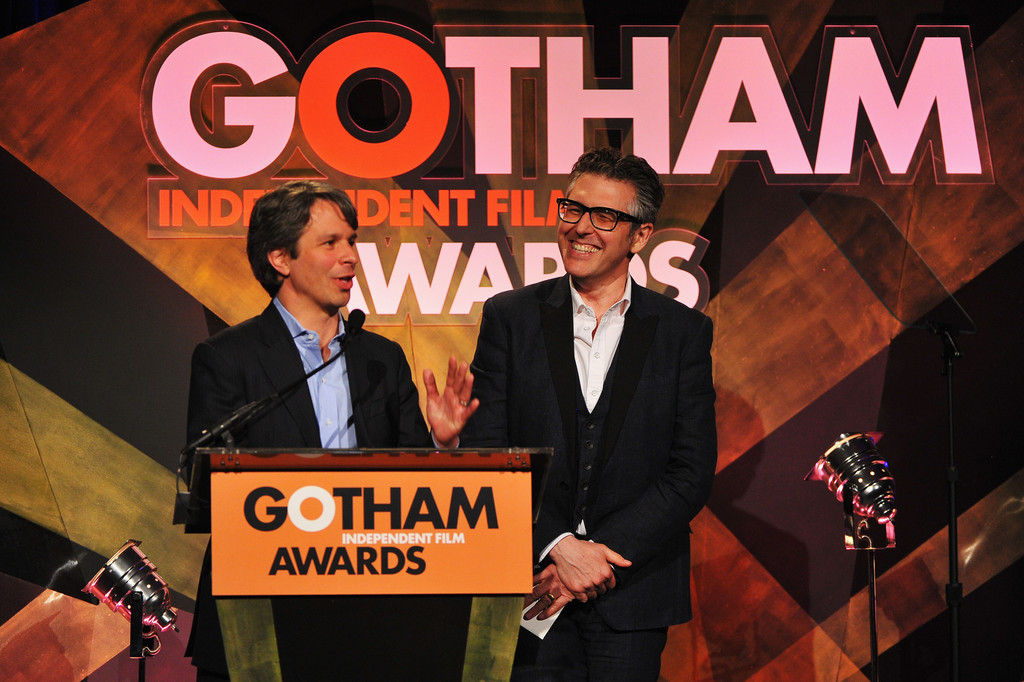 Marshall Curry and Ira Glass present documentary award at the 22nd Annual Gotham Independent Film Awards.