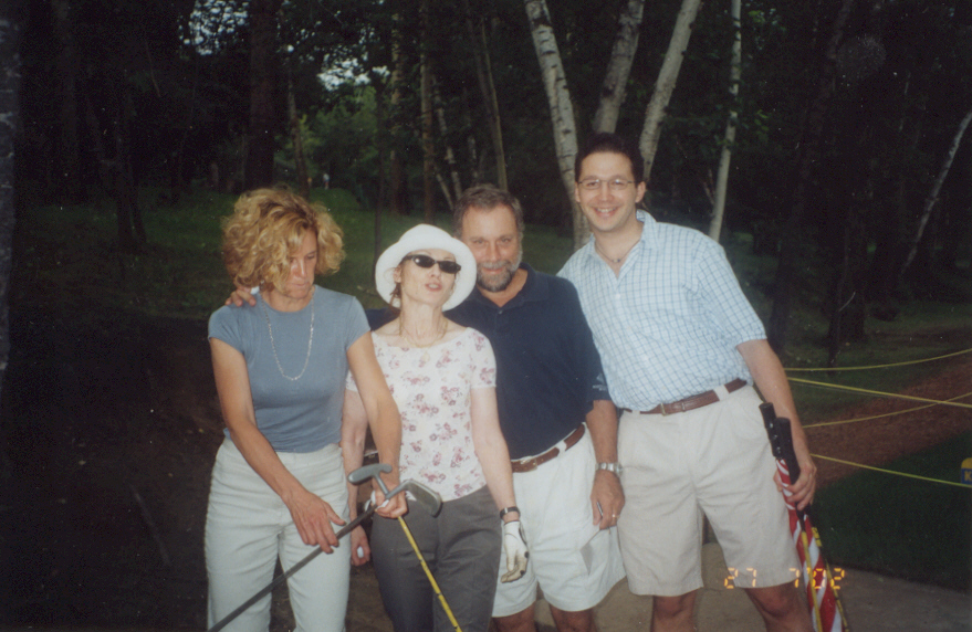 Patricia Phillips (I), Andy Thomson (I) and Michael Saouli