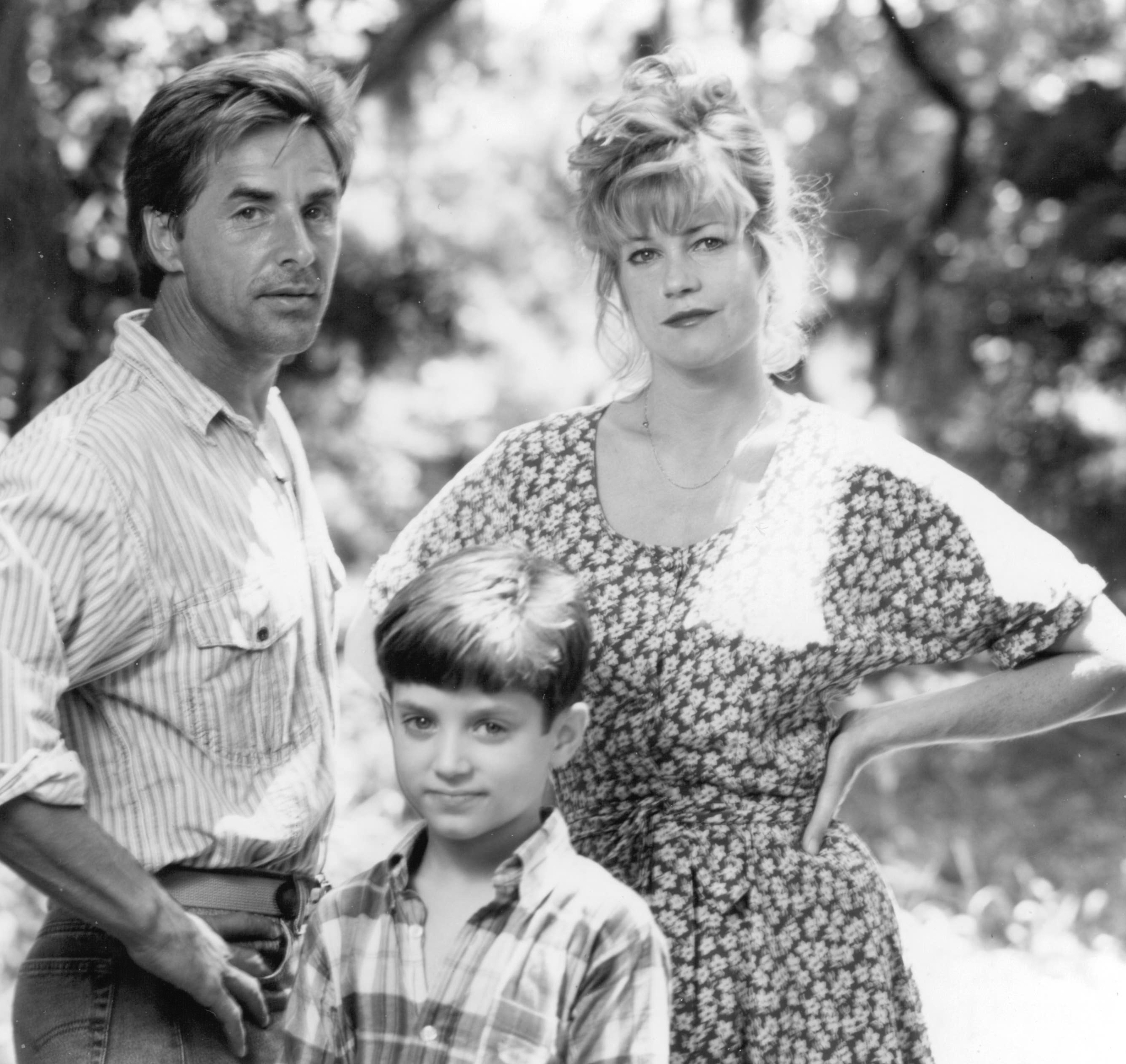 Still of Melanie Griffith, Don Johnson and Elijah Wood in Paradise (1991)