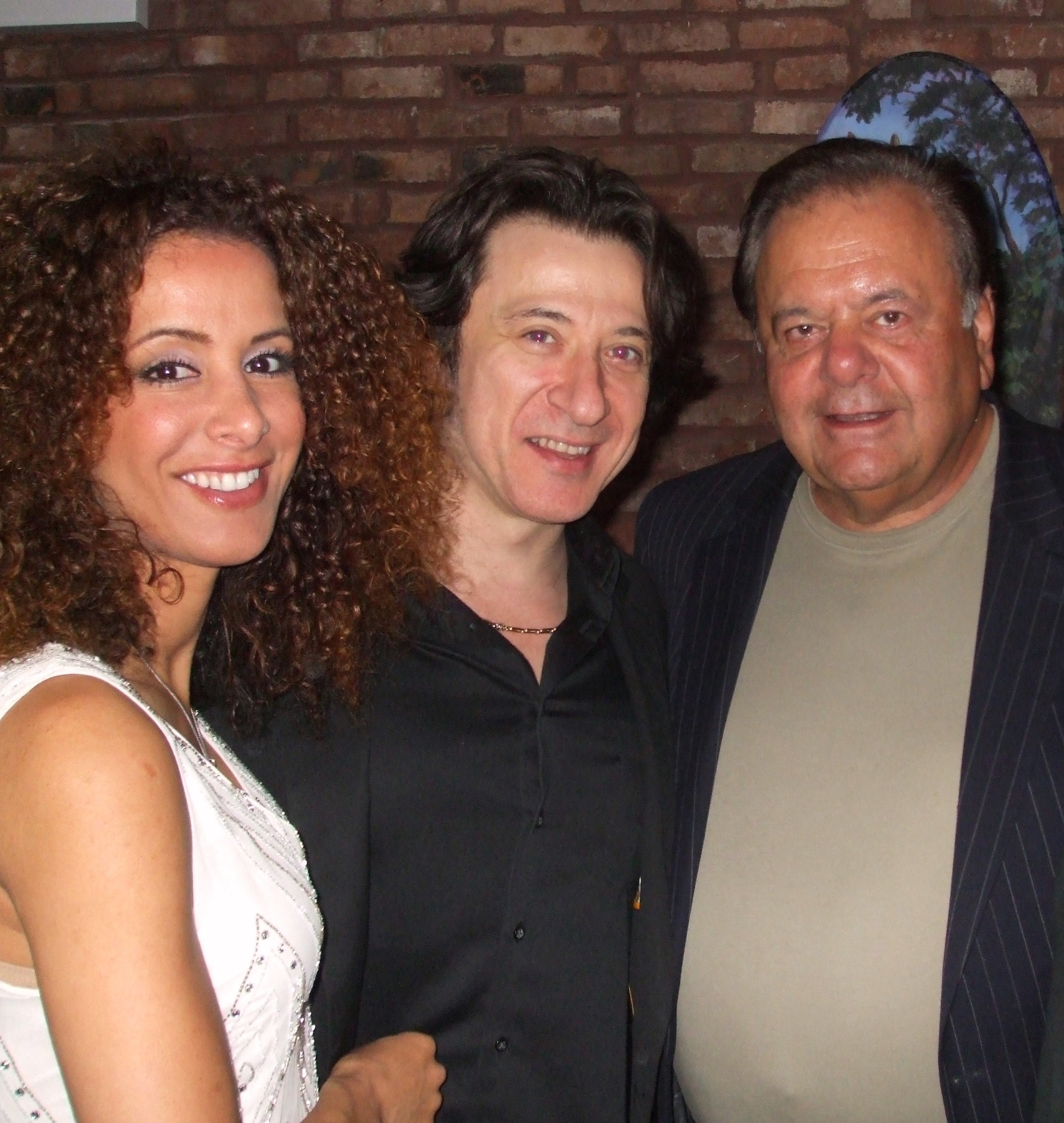 Yvonne Maria Schaefer,Federico Castelluccio,Paul Sorvino Die Schauspieler Paul-Sorvino+Yvonne-Maria-Schaefer+Federico+Castelluccio Schauspielerin+Yvonne+Schäfer+mit+Paul+Sorvino Schauspielerin Yvonne Schäfer