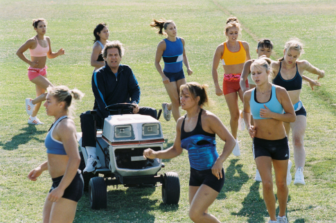 Still of Jeff Bridges, Vanessa Lengies and Maddy Curley in Stick It (2006)