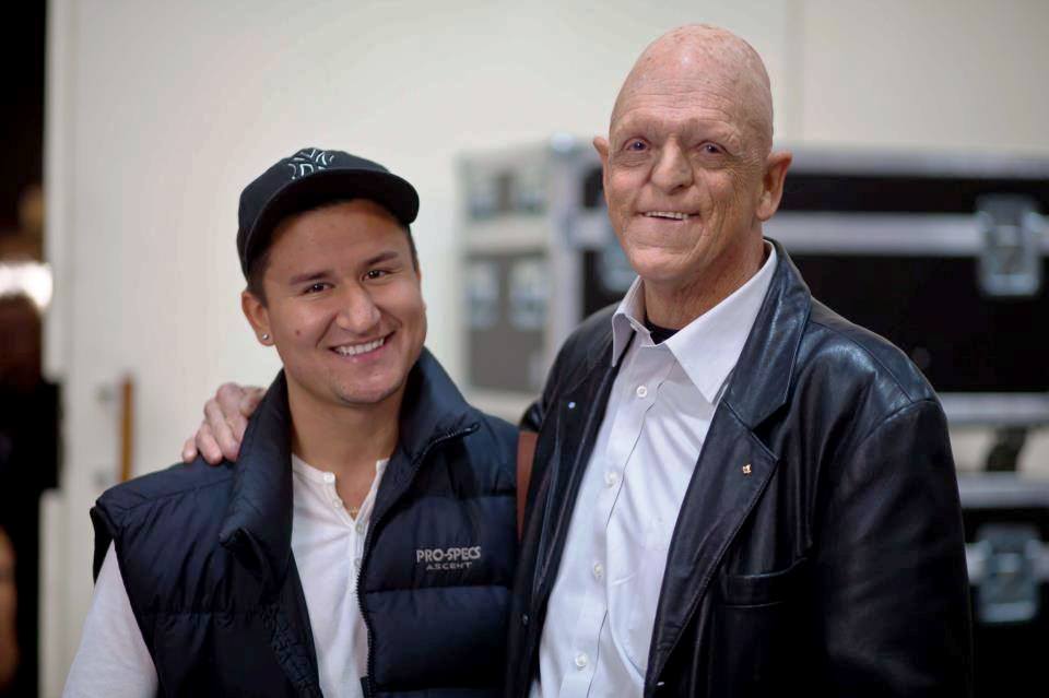 RoLo on-set working as Executive Producer with Horror-genre icon Actor: Michael Berryman. He is the host of Hollywood's Insider Secrets: 