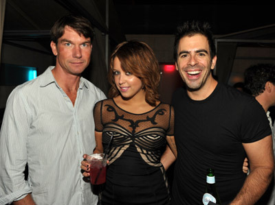 Jerry O'Connell, Eli Roth and Peaches Geldof