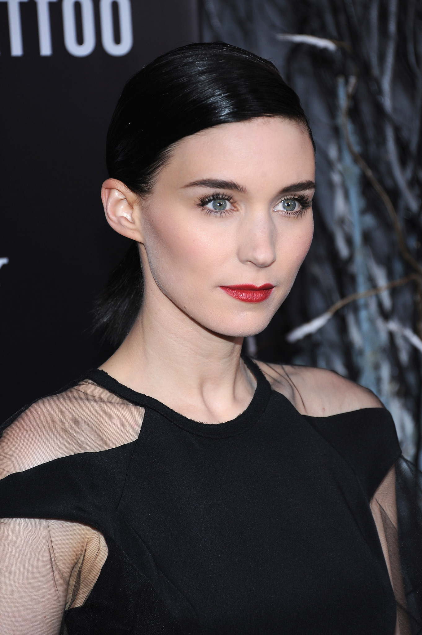 Rooney Mara at event of Mergina su drakono tatuiruote (2011)