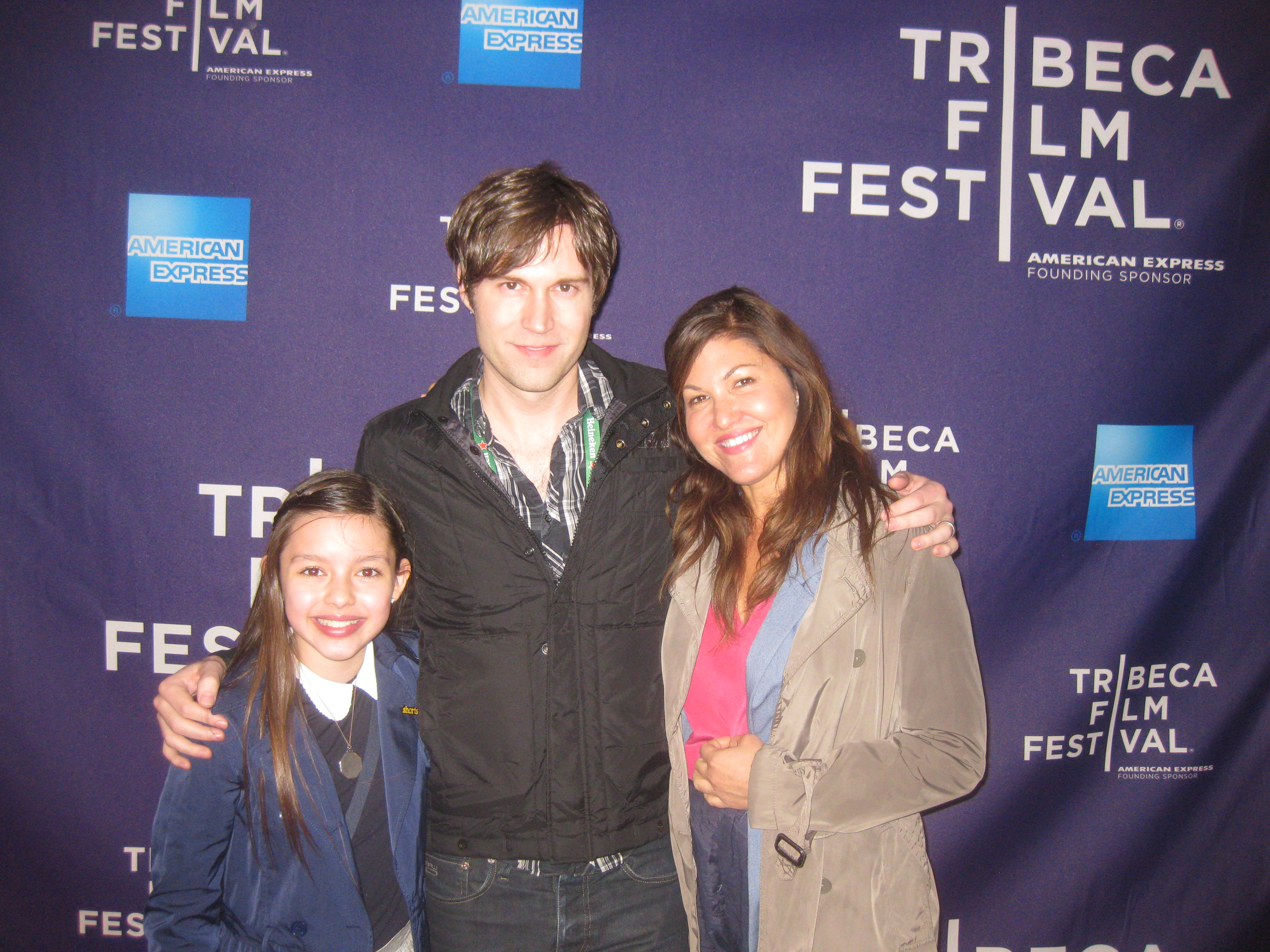 Dana Segal, Shawn Christensen and Fatima Ptacek at CURFEW in Tribeca Film Festival 2012