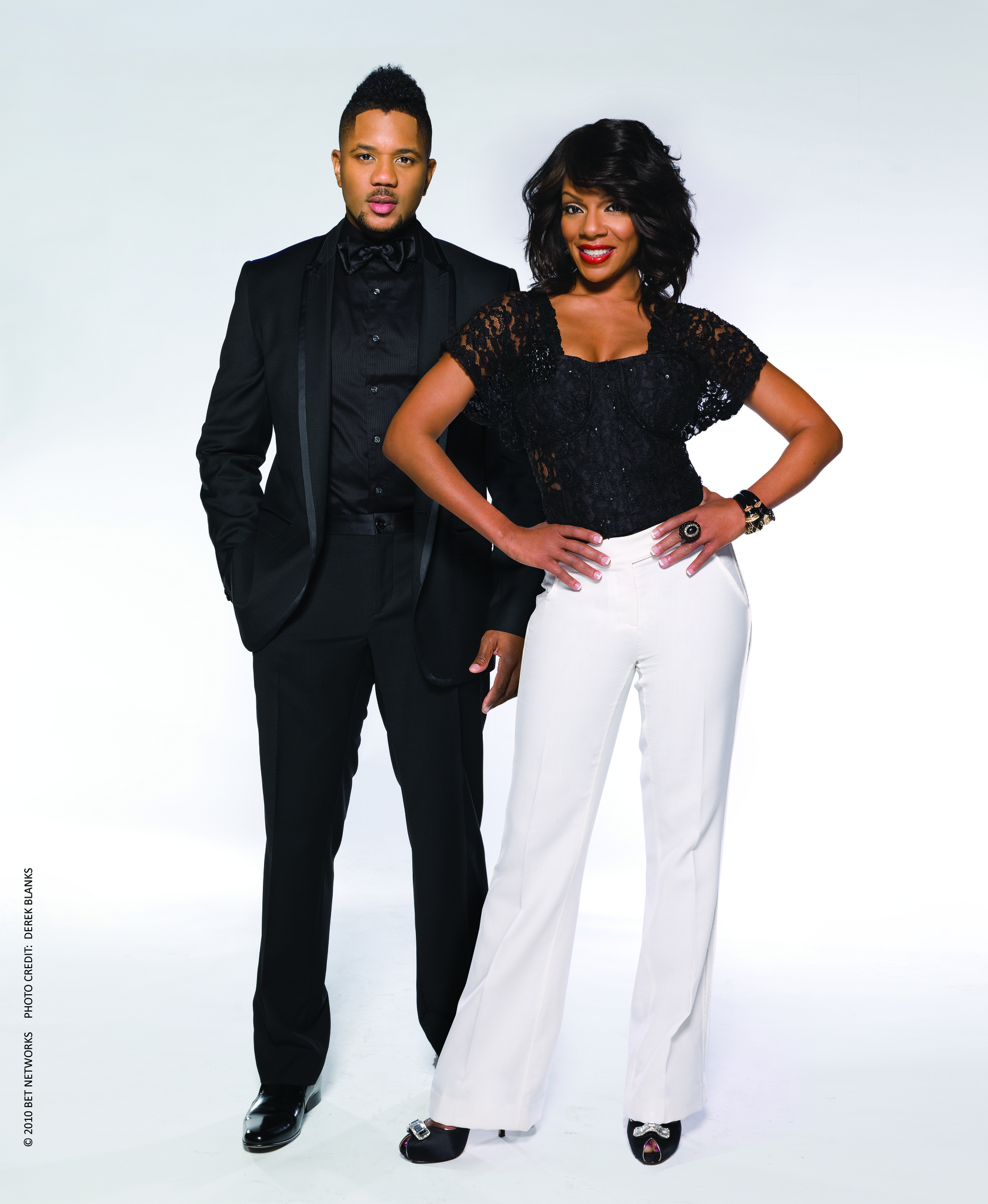 Still of Wendy Raquel Robinson and Hosea Chanchez in The Game (2006)