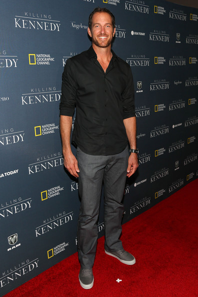 Jeremy Brandt attends the 2013 Killing Kennedy premiere in Los Angeles, CA.