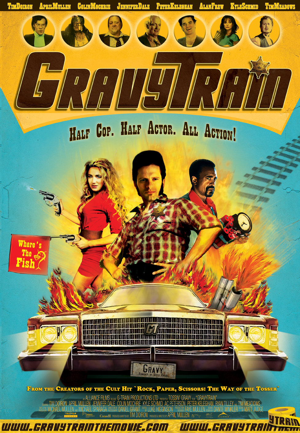 Tim Meadows, April Mullen and Tim Doiron in GravyTrain (2010)