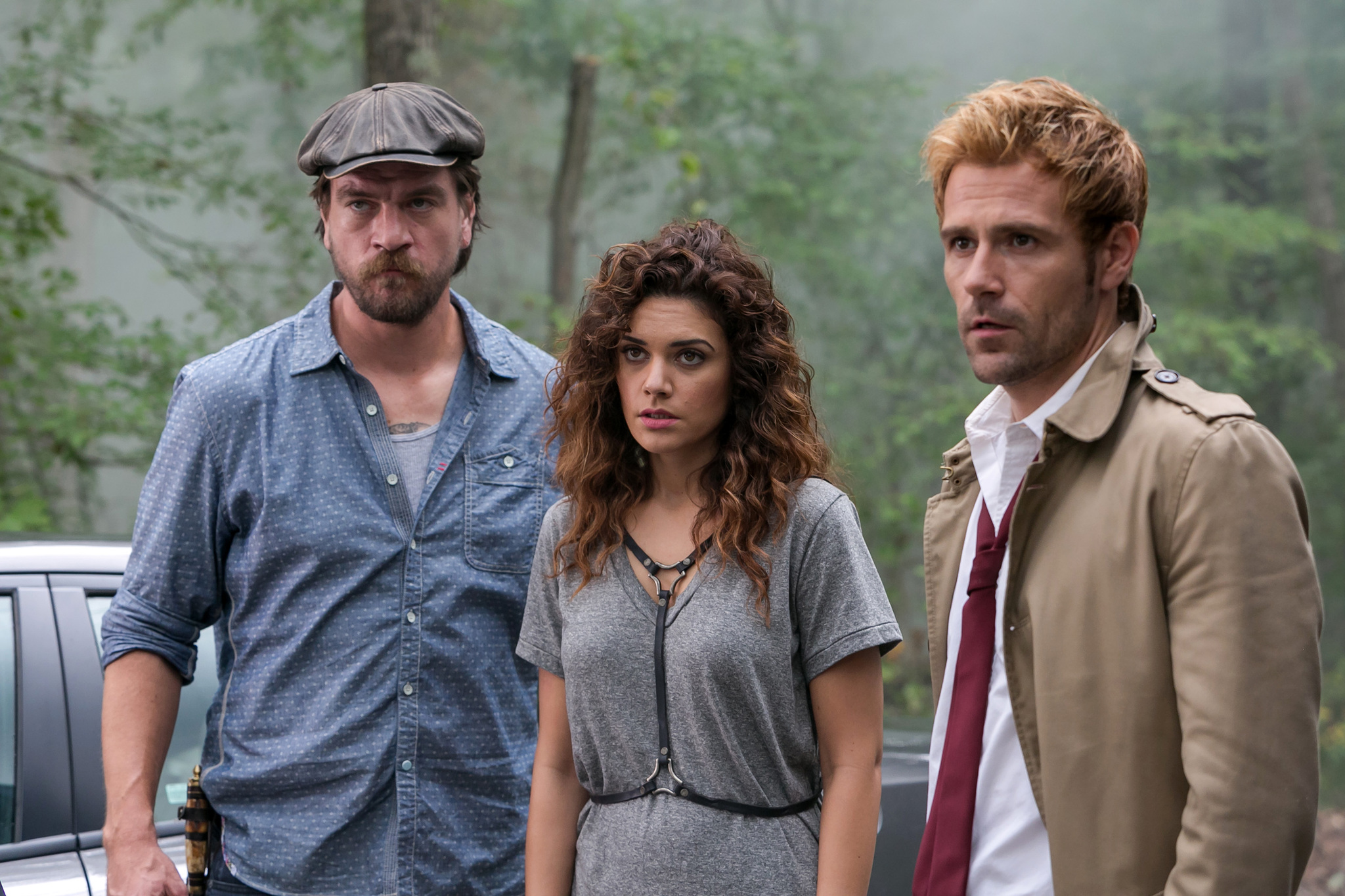 Still of Charles Halford, Matt Ryan and Angélica Celaya in Constantine (2014)