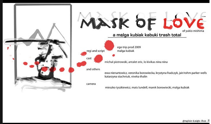 poster Mask Of Love