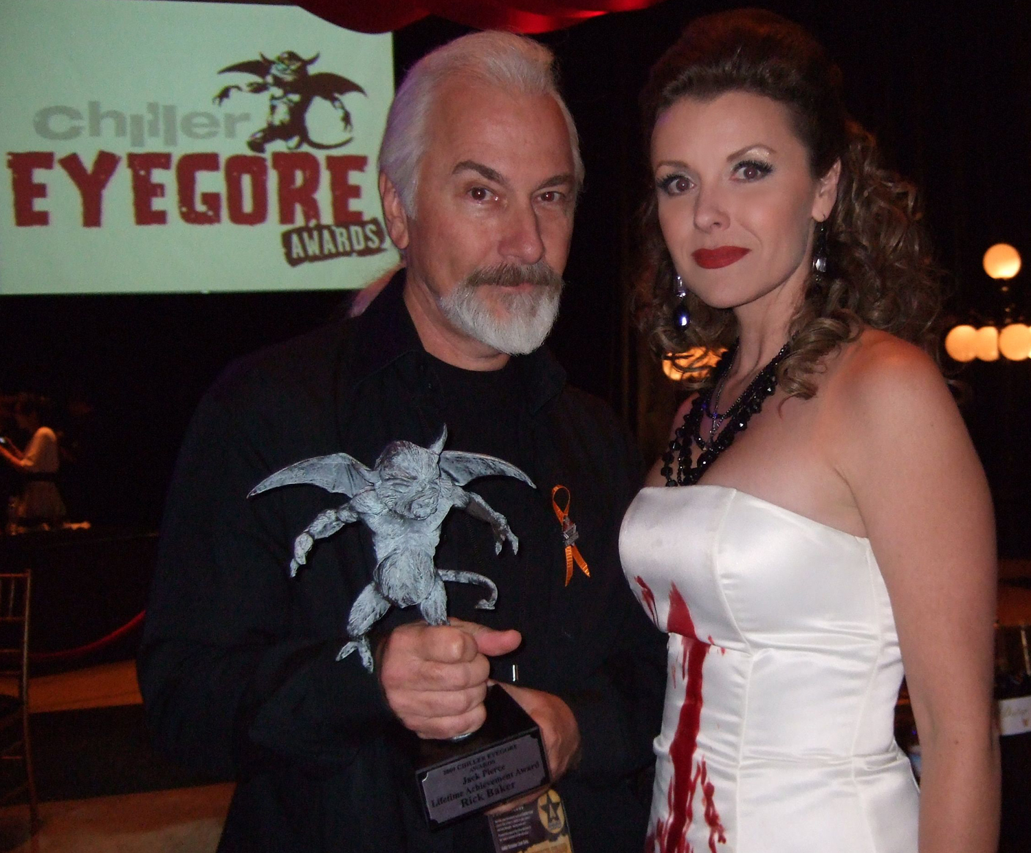 Rick Baker and Merilee Brasch at the 2009 Chiller Eyegore Awards
