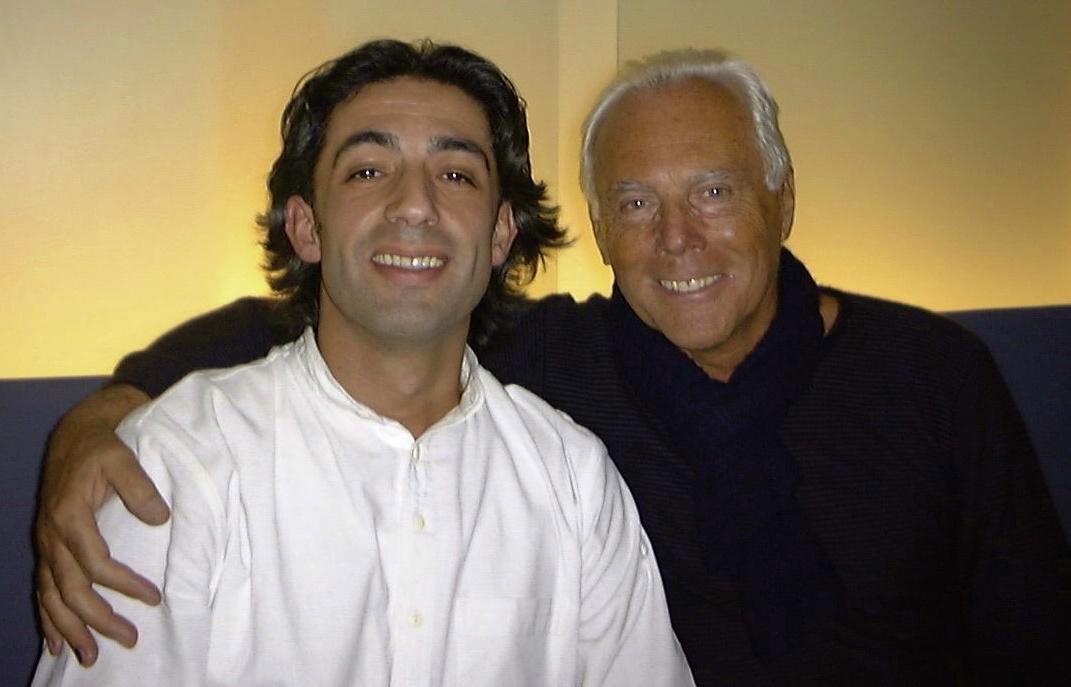 Krassimir Ivanoff and Giorgio Armani