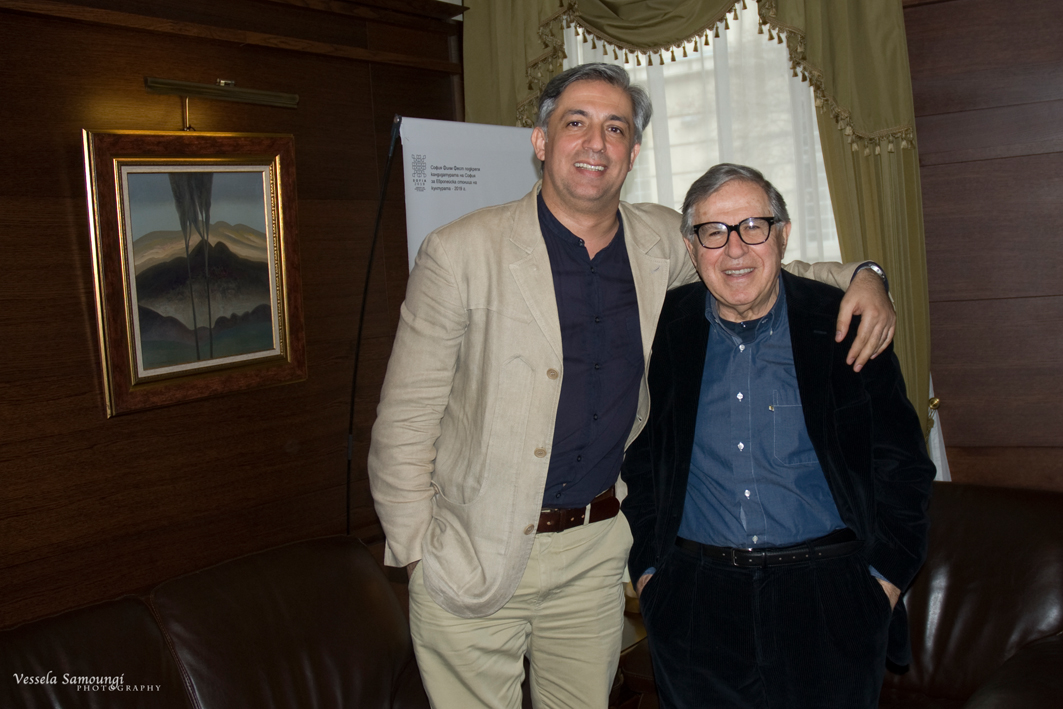 Krassimir Ivanoff and Paolo Taviani Sofia International Film Festival
