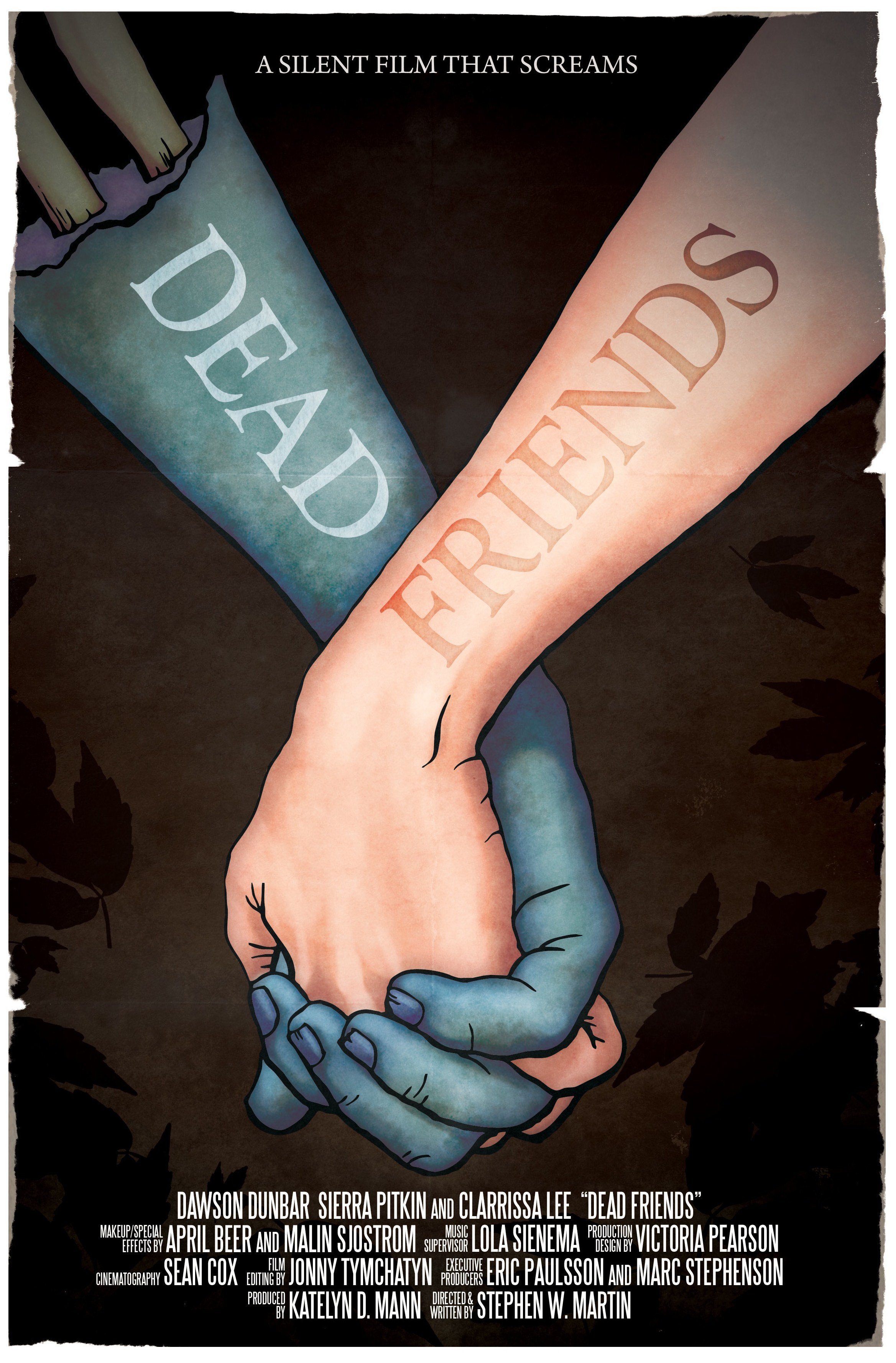 Dawson Dunbar and Sierra Pitkin in Dead Friends (2011)