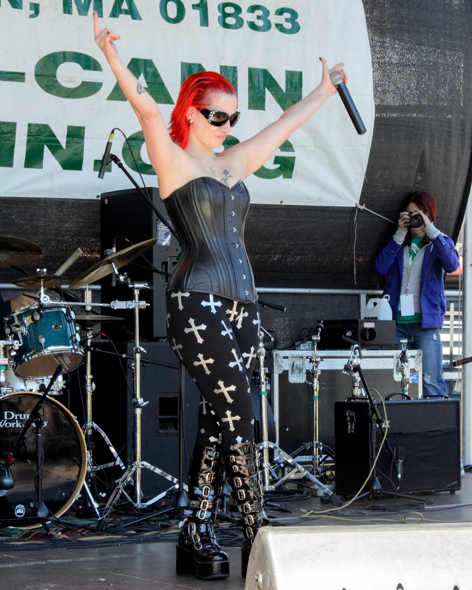 Performing with SORROWSEED at the 25th Annual MassCann/NORML Freedom Rally - Boston