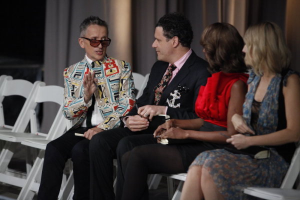 Still of Simon Doonan, Iman, Isaac Mizrahi and Laura Brown in The Fashion Show (2009)