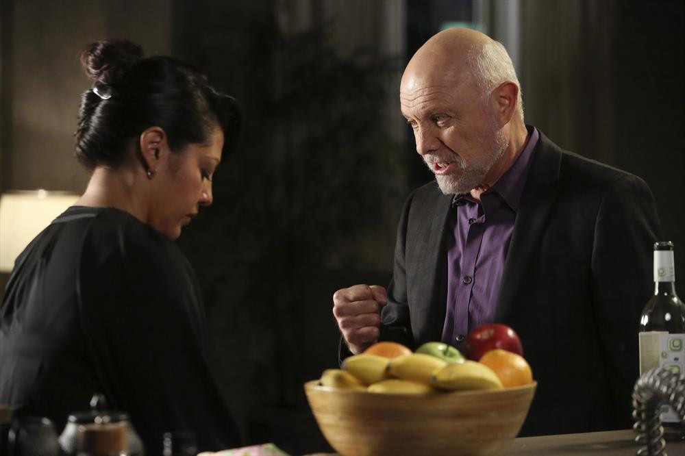 Still of Hector Elizondo and Sara Ramirez in Grei anatomija (2005)