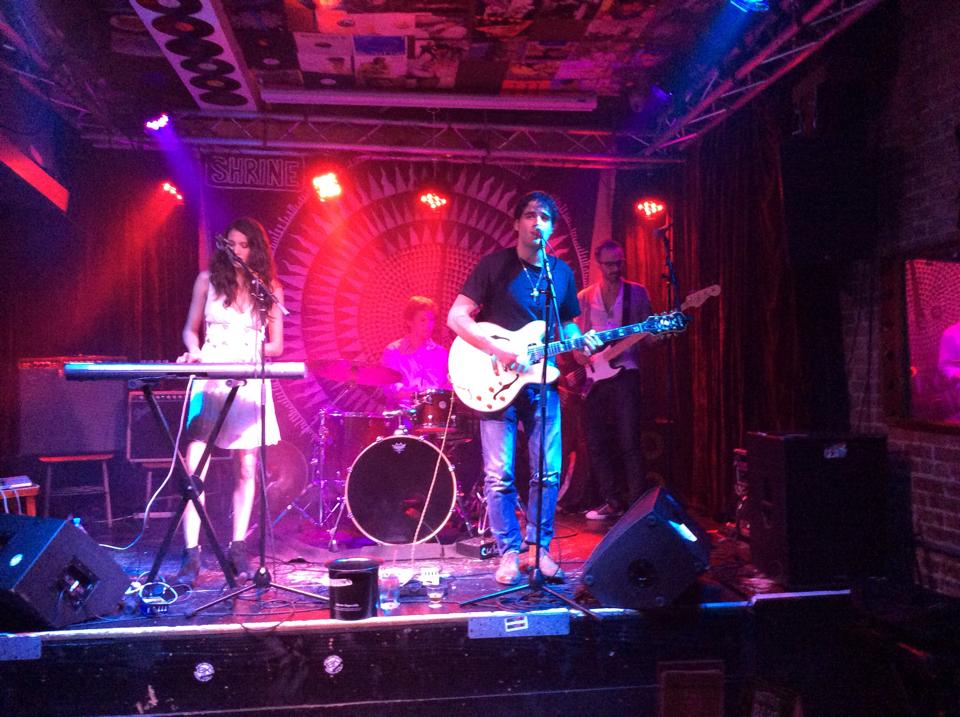 Caterina J & Paco Naveira. Live at the Shrine, Harlem NYC. May 2014.